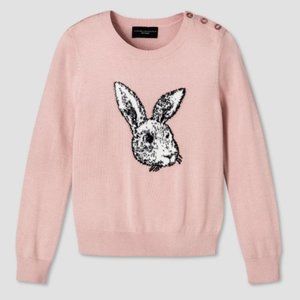 Victoria Beckham, Girls' Blush Bunny Sweater